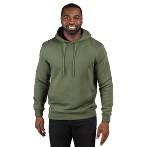 Threadfast Unisex Ultimate Fleece Pullover Hooded Sweatshirt - Army