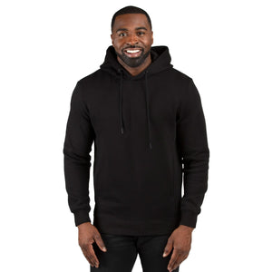 Threadfast Unisex Ultimate Fleece Pullover Hooded Sweatshirt - Black
