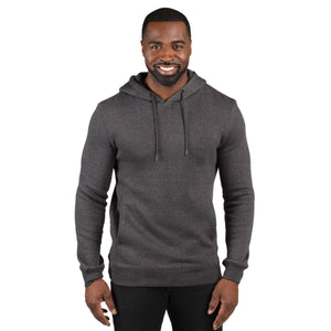 Threadfast Unisex Ultimate Fleece Pullover Hooded Sweatshirt - Charcoal Heather