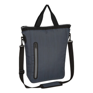 Water-Resistant Sleek Bag - Slate Gray