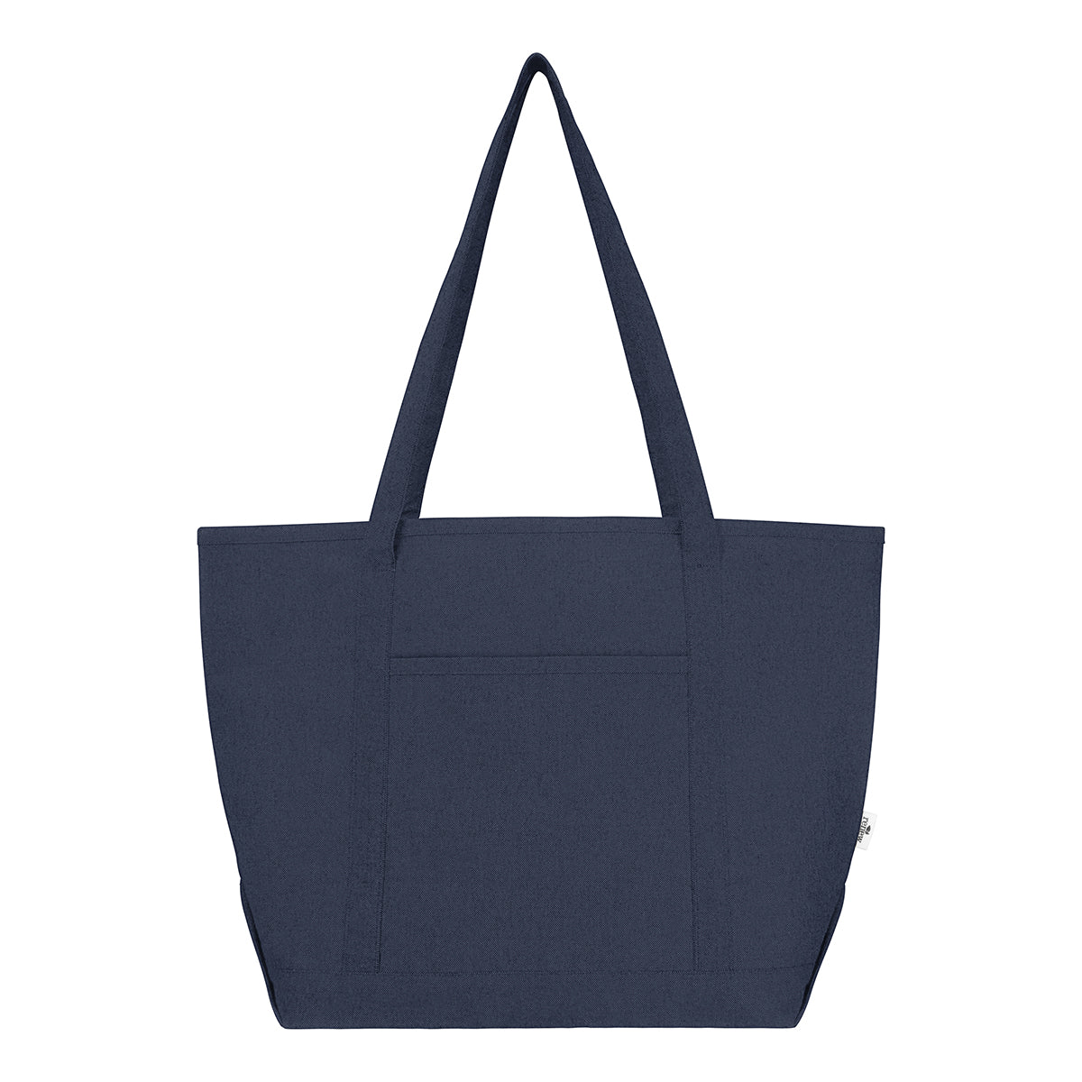 Arden 9 Oz. Recycled Cotton Starboard Tote Bag - Navy Blue