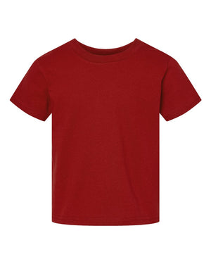 Rabbit Skins Toddler Cotton Jersey T-Shirt - Garnet