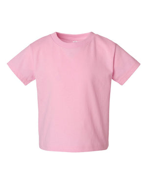 Rabbit Skins Toddler Cotton Jersey T-Shirt - Pink