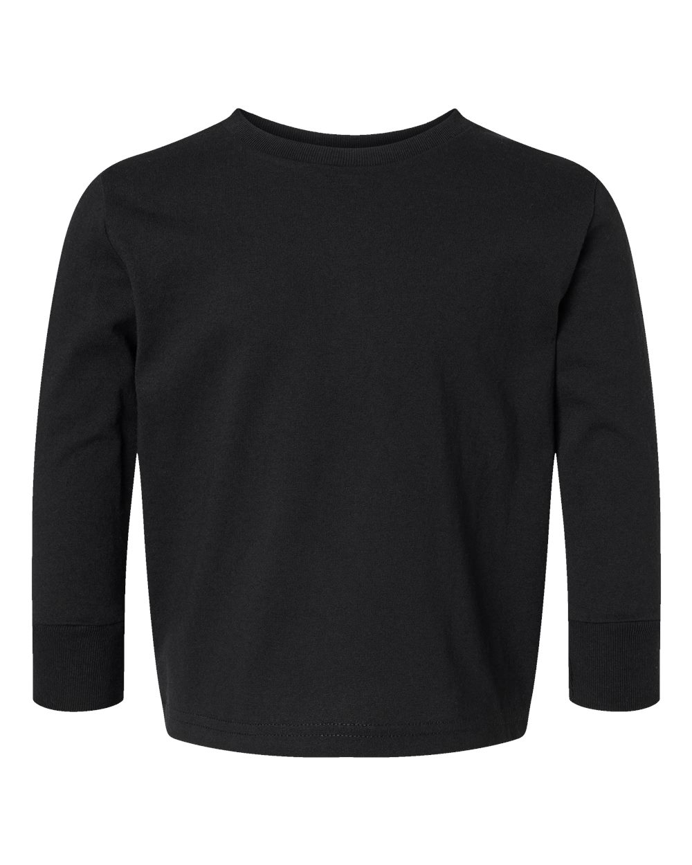 Rabbit Skins Toddler Long-Sleeve T-Shirt - Black