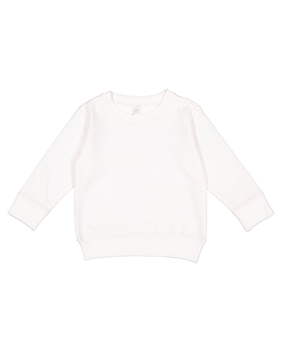 Rabbit Skins Toddler Fleece Sweatshirt - White