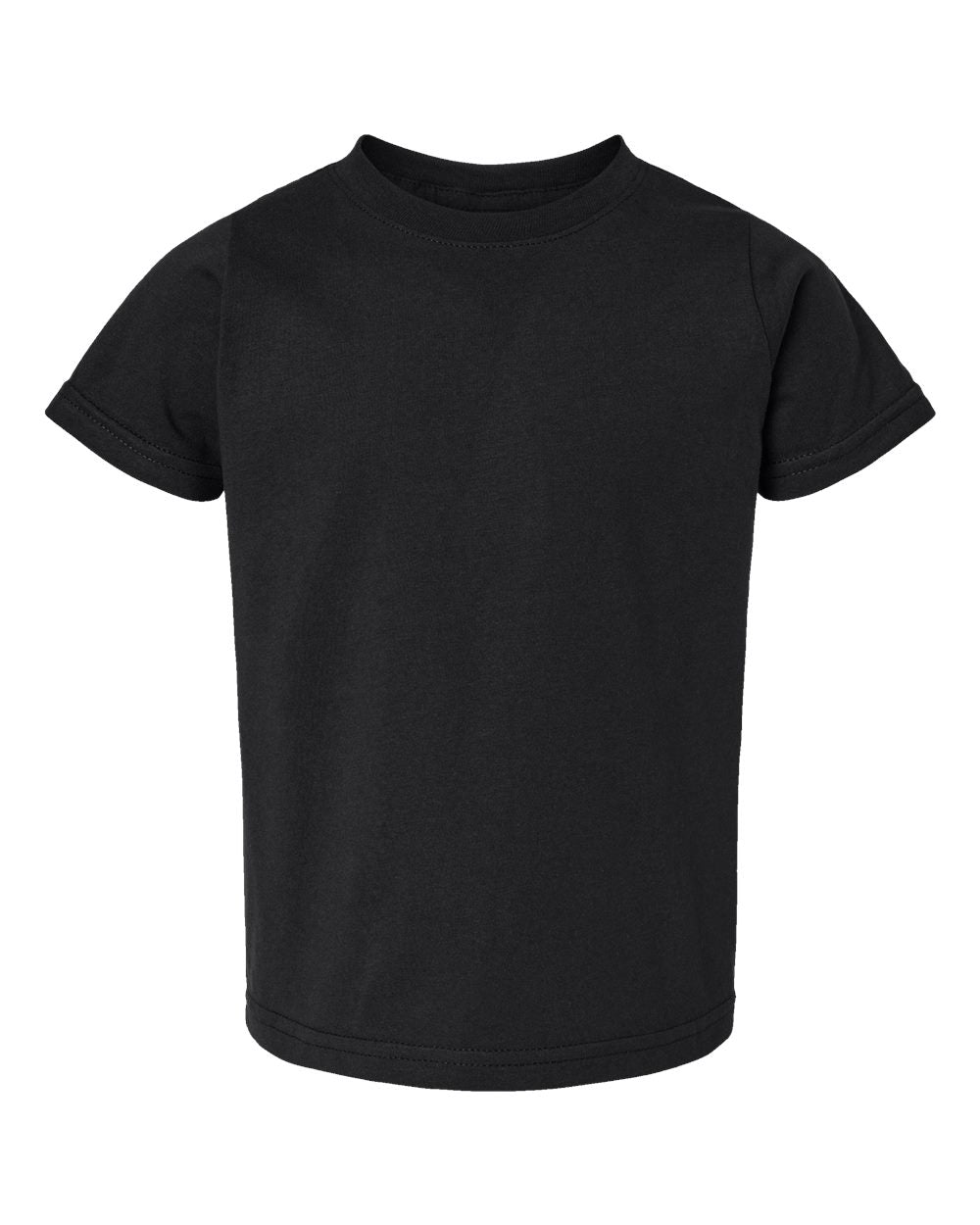 Rabbit Skins Toddler Fine Jersey Tee - Black