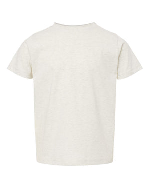 Rabbit Skins Toddler Fine Jersey Tee - Natural Heather