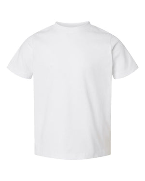 Rabbit Skins Toddler Fine Jersey Tee - White