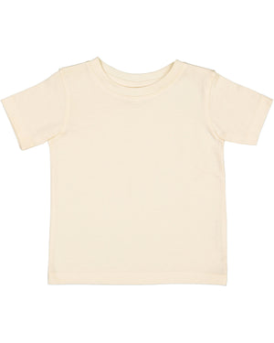 Rabbit Skins Infant Fine Jersey T-Shirt - Natural