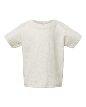 Rabbit Skins Infant Fine Jersey T-Shirt - Natural Heather