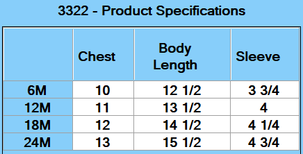 Rabbit Skins Infant Fine Jersey T-Shirt - Specs