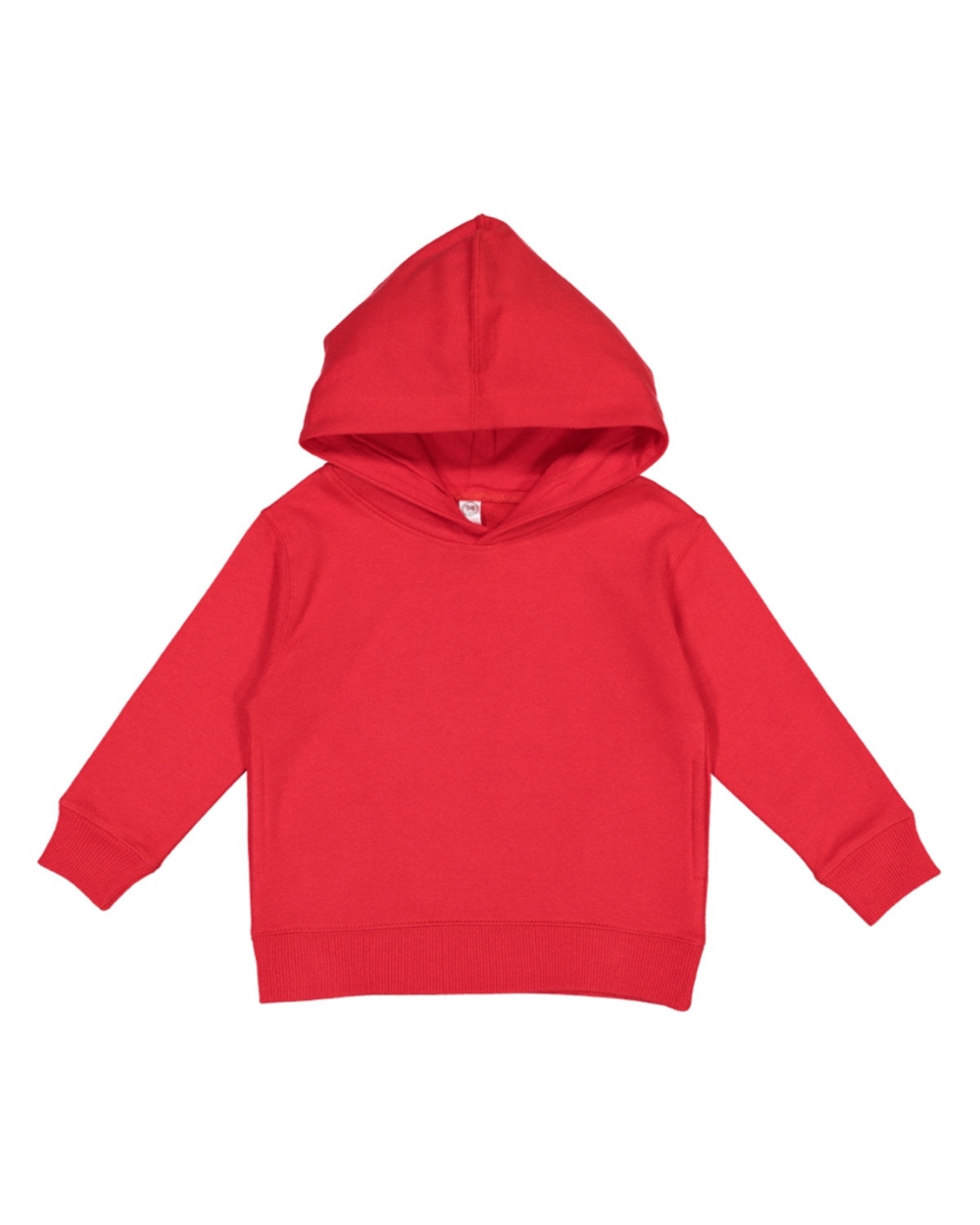 Rabbit Skins Toddler Pullover Fleece Hoodie - Red