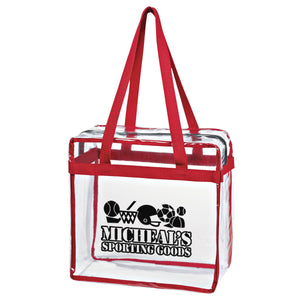 Clear EVA Tote Bag With Zipper