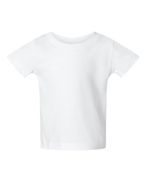 Rabbit Skins Infant Cotton Jersey T-Shirt - White