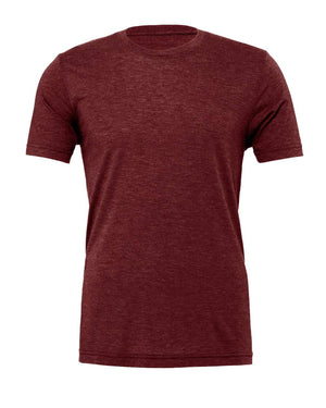BELLA + CANVAS Unisex Triblend T-Shirt - Cardinal Triblend