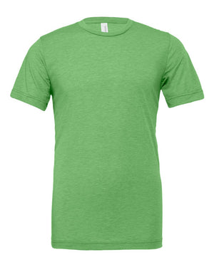 BELLA + CANVAS Unisex Triblend T-Shirt - Green Triblend