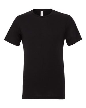 BELLA + CANVAS Unisex Triblend T-Shirt - Solid Black Triblend