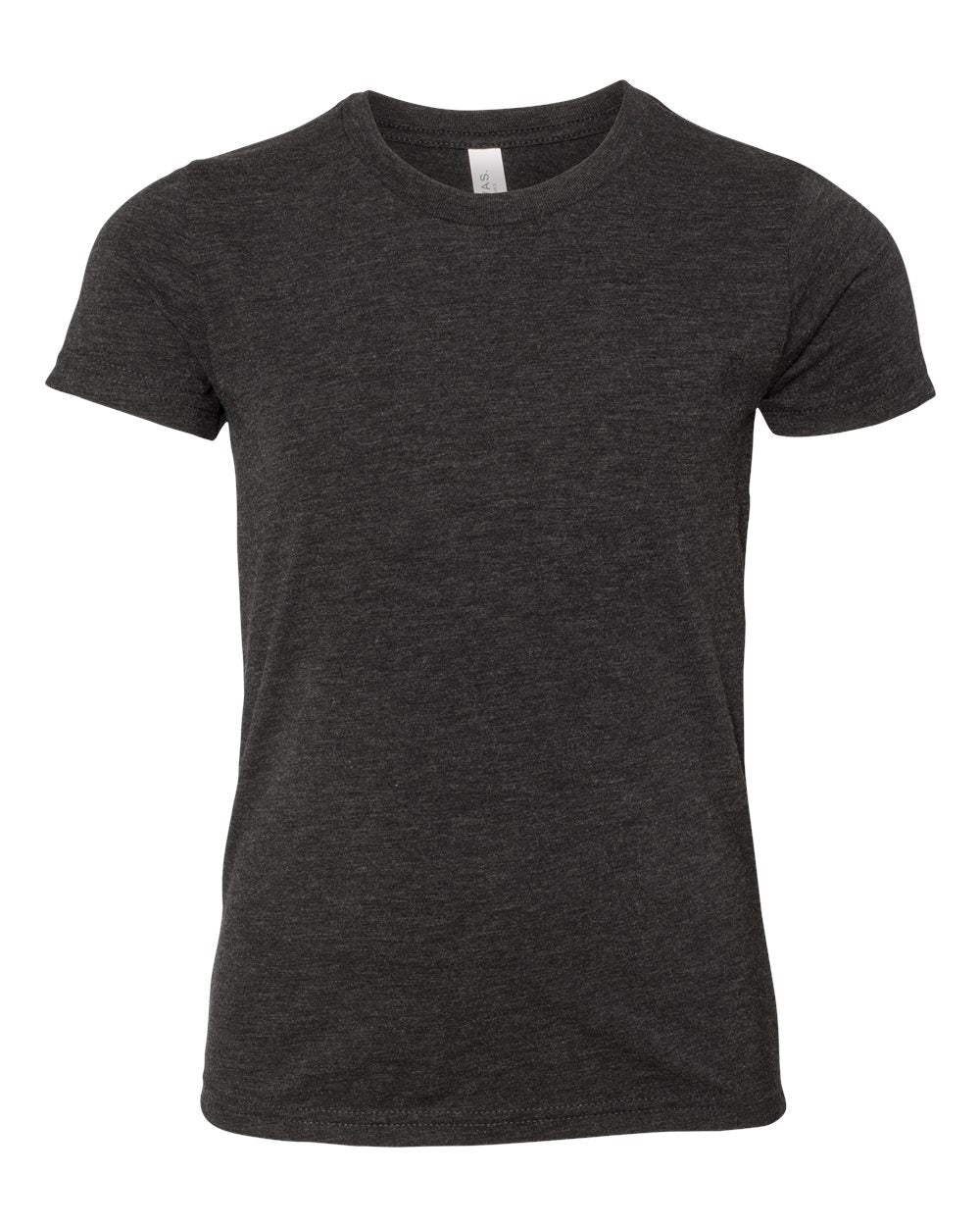 BELLA + CANVAS Youth Triblend Short-Sleeve T-Shirt - Charcoal Black Triblend