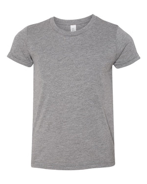 BELLA + CANVAS Youth Triblend Short-Sleeve T-Shirt - Grey Triblend