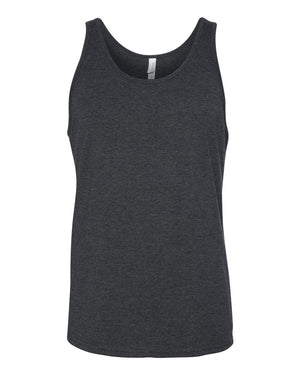 BELLA + CANVAS Unisex Heather CVC Tank - Dark Grey Heather