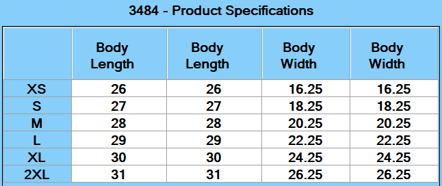 Bella + Canvas Unisex Triblend Tank - Specs