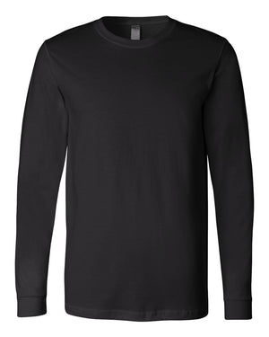 BELLA + CANVAS Unisex Jersey Long-Sleeve T-Shirt - Black