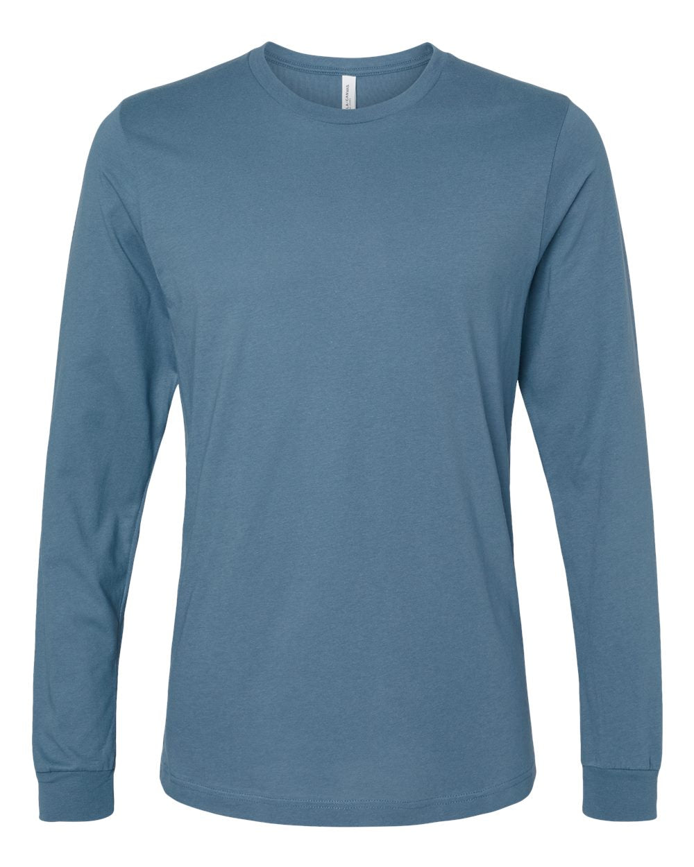 BELLA + CANVAS Unisex Jersey Long-Sleeve T-Shirt - Steel Blue