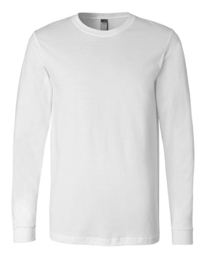 BELLA + CANVAS Unisex Jersey Long-Sleeve T-Shirt - White