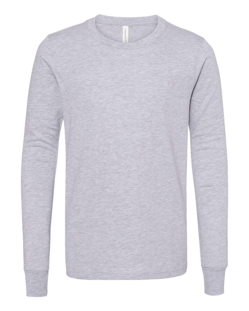 BELLA + CANVAS Youth Heather CVC Long-Sleeve T-Shirt