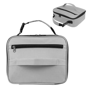 Dual Handle Lunch Bag - Gray