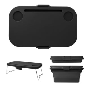 Collapsible Picnic Basket Cooler - Black