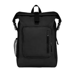 Drift Roll-Top Computer Backpack - Black