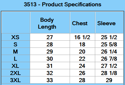 BELLA + CANVAS Unisex Triblend Long Sleeve Tee - Specs