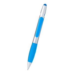 Astro Highlighter Stylus Pen - Silver With Blue