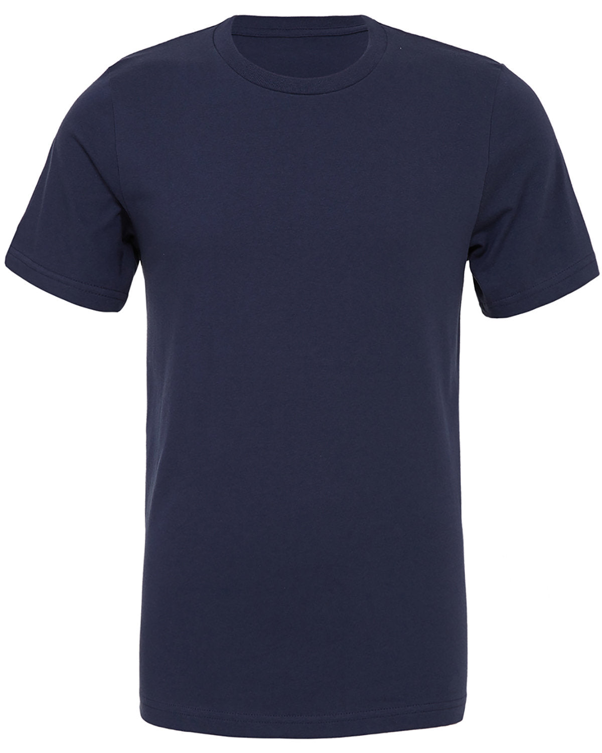 BELLA + CANVAS Unisex Poly-Cotton Short-Sleeve T-Shirt - Navy