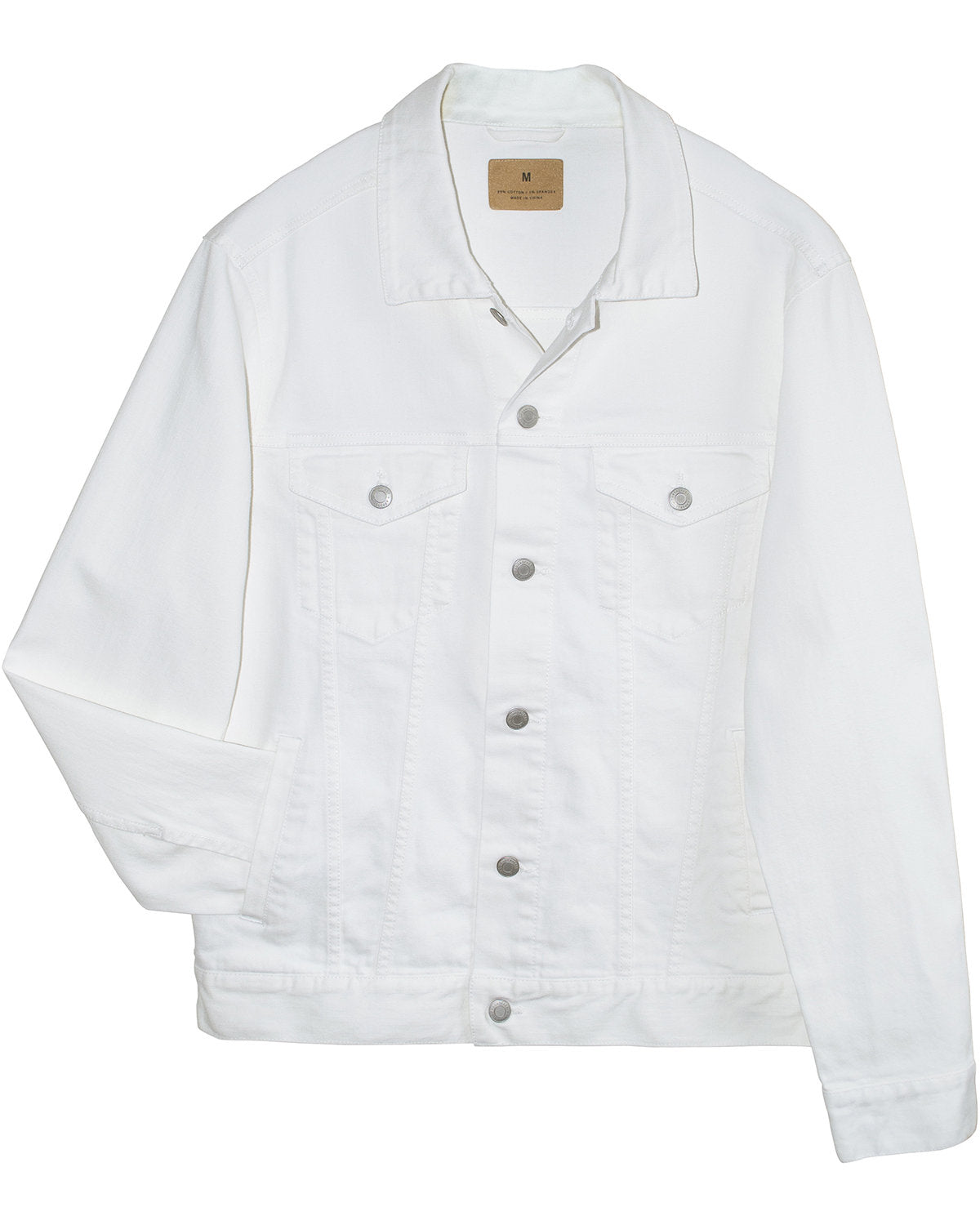 Threadfast Unisex Denim Jacket - Off White Denim