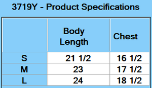 BELLA + CANVAS Youth Sponge Fleece Pullover Hooded Sweatshirt - Specs