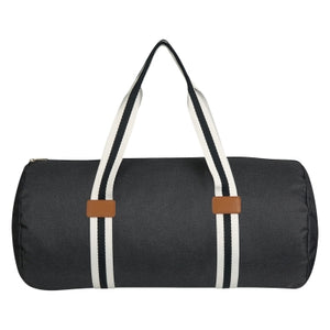 Capetown Heathered Duffel Bag - Black