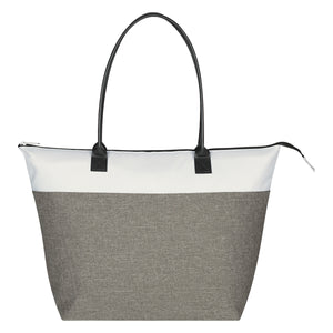 Regatta Tote Bag - Gray With White