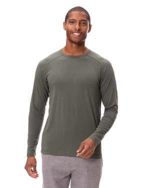 Threadfast Unisex Impact Long-Sleeve T-Shirt - Army
