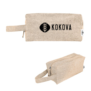 Brooke Recycled Cotton Toiletry Bag