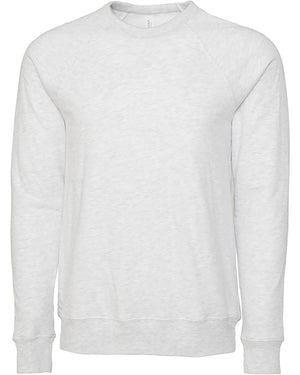 BELLA + CANVAS Unisex Sponge Fleece Crewneck Sweatshirt - Ash
