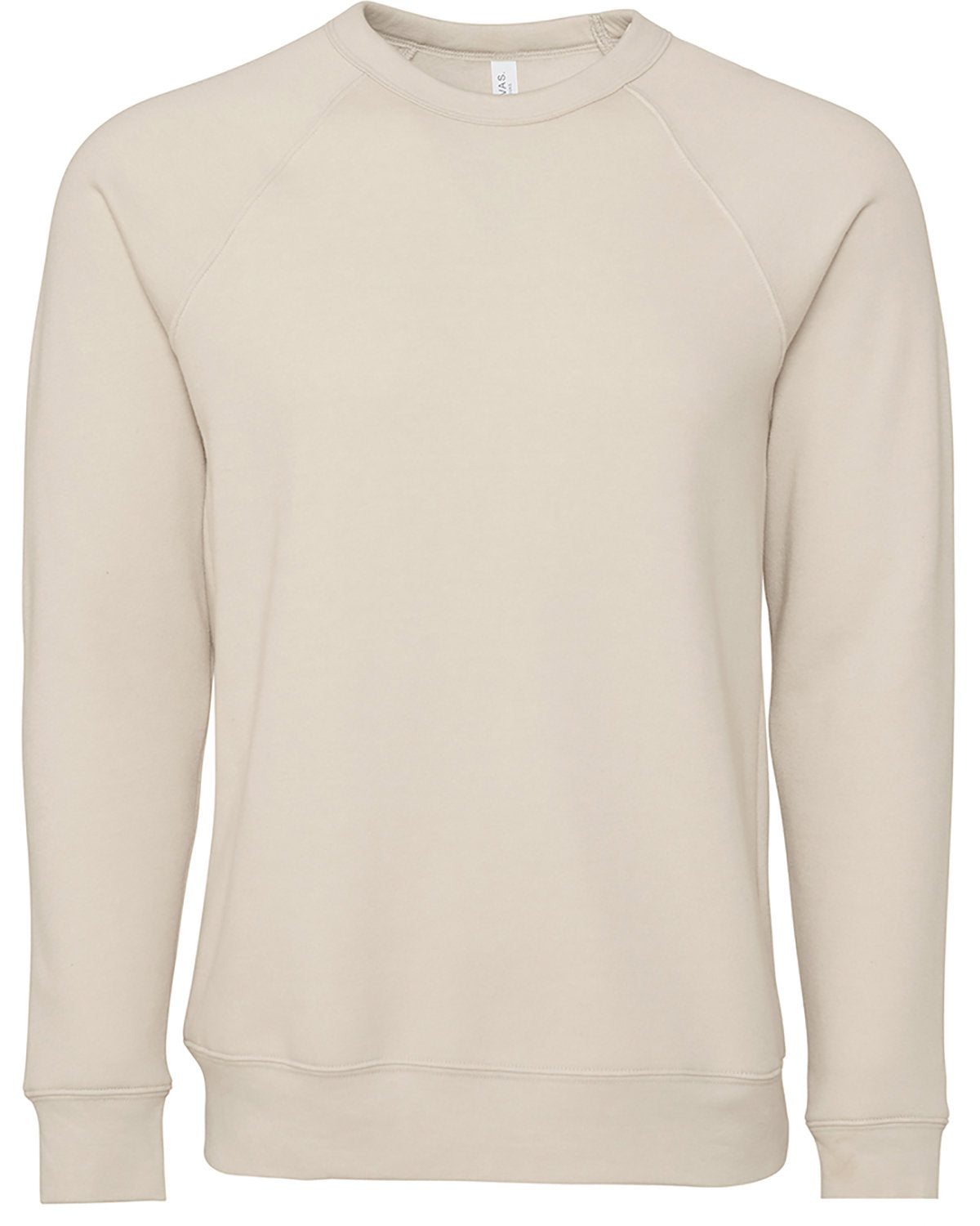 BELLA + CANVAS Unisex Sponge Fleece Crewneck Sweatshirt - Heather Dust
