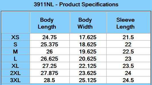 Next Level Apparel Ladies' Relaxed Long Sleeve T-Shirt - Specs