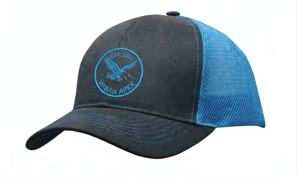 Brushed Cotton with Mesh Back Cap