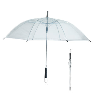 46" Arc Clear Umbrella - Translucent Clear