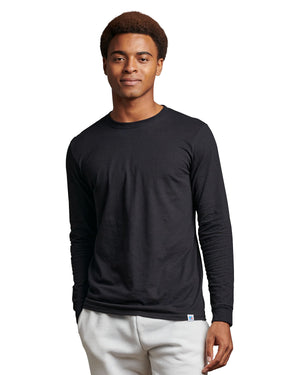 Unisex Essential Performance Long-Sleeve T-Shirt - Black
