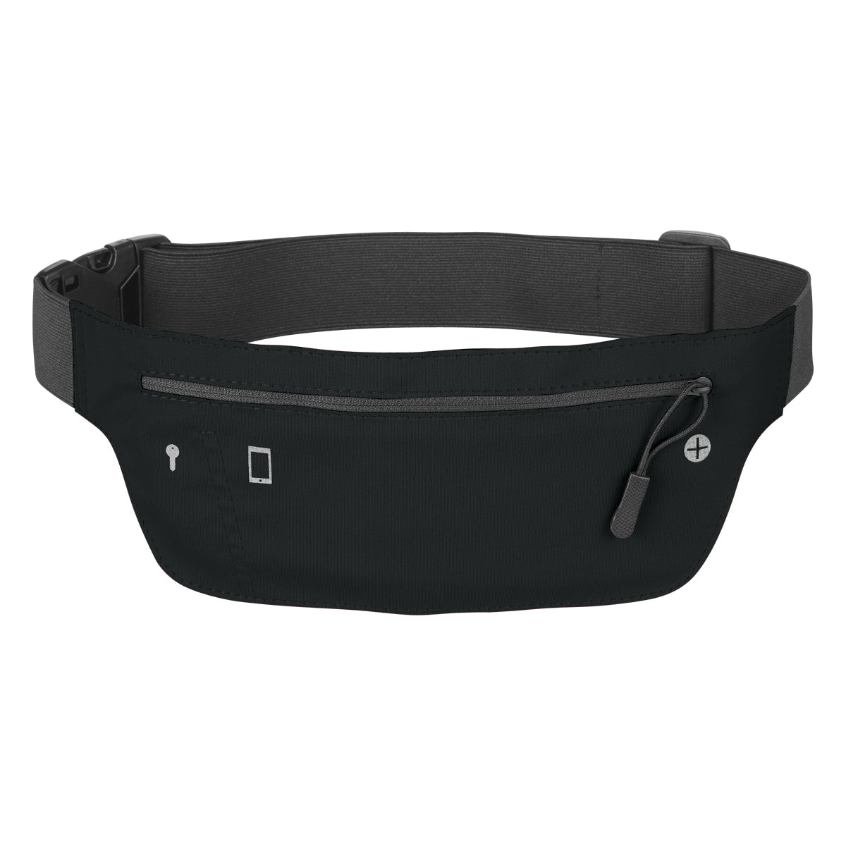 Running Belt Fanny Pack - Black
