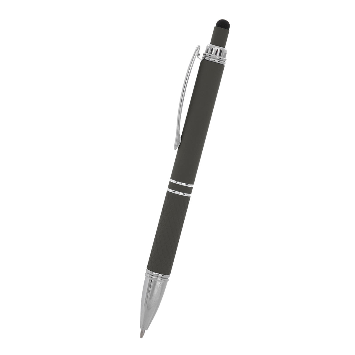QUILTED STYLUS PEN - Gray