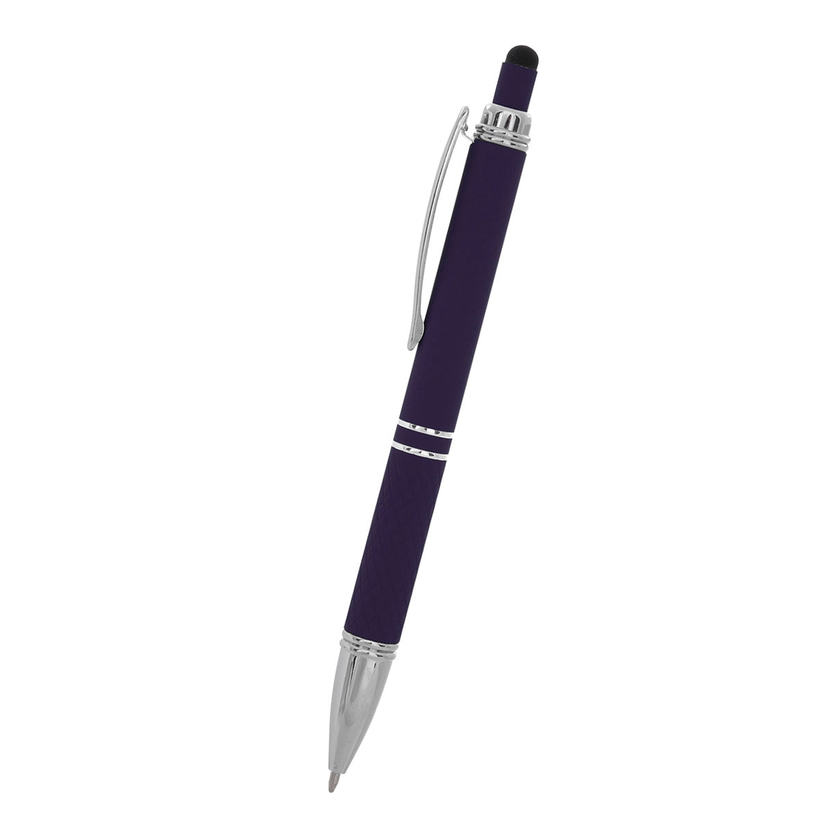 QUILTED STYLUS PEN - Purple